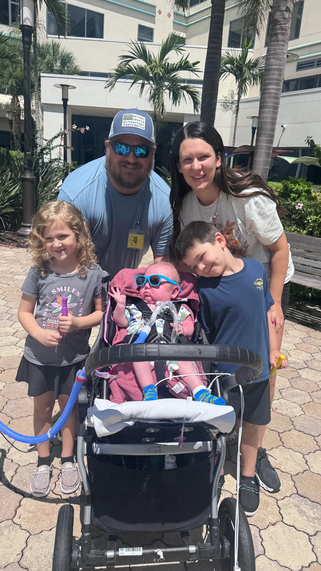 Jake D'Angelo and his son Bentley