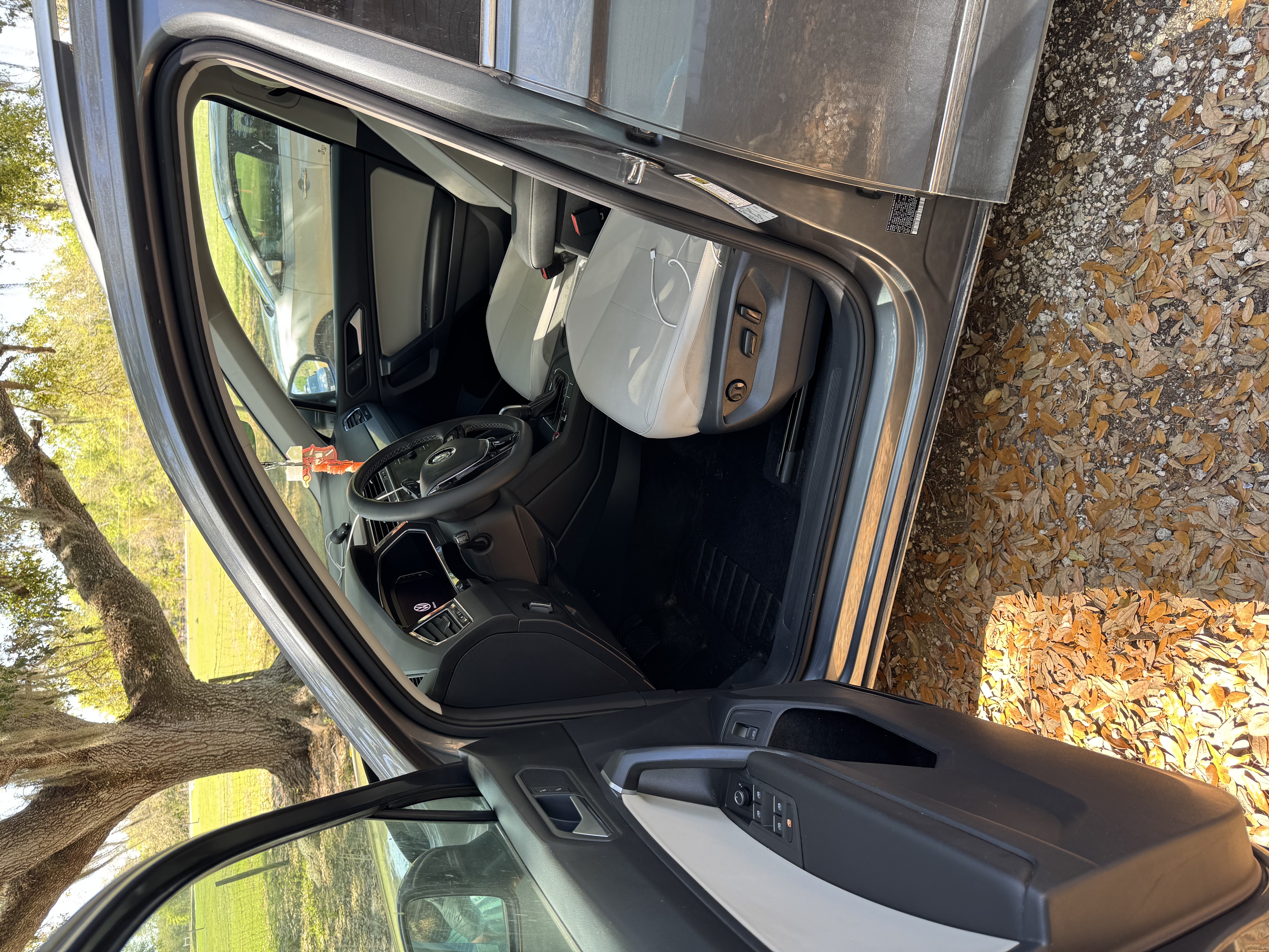 Volkswagen Tiguan driver area after interior detailing